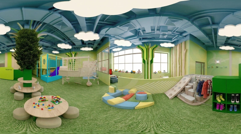 Дизайн детской в стиле Без стиля — фото интерьера от нейросети RoomGPT