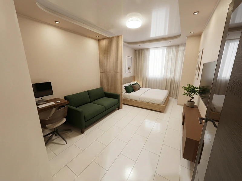 Дизайн гостиной в стиле Минимализм — фото интерьера от нейросети RoomGPT