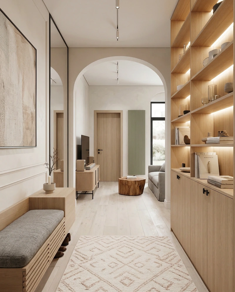 Дизайн интерьера в стиле Хюгге — Гостиная от нейросети RoomGPT