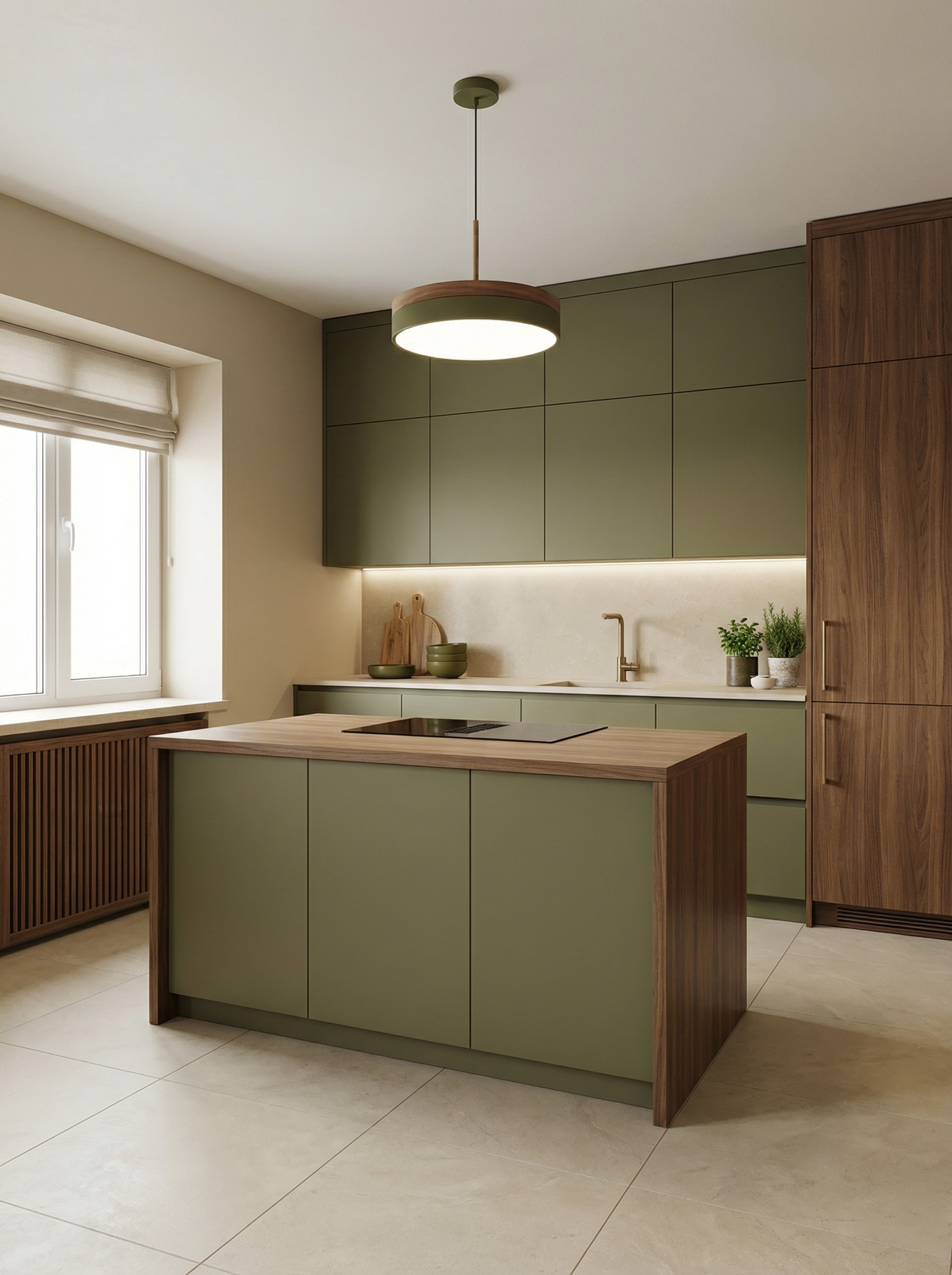 Дизайн кухни в стиле Минимализм — фото интерьера от нейросети RoomGPT