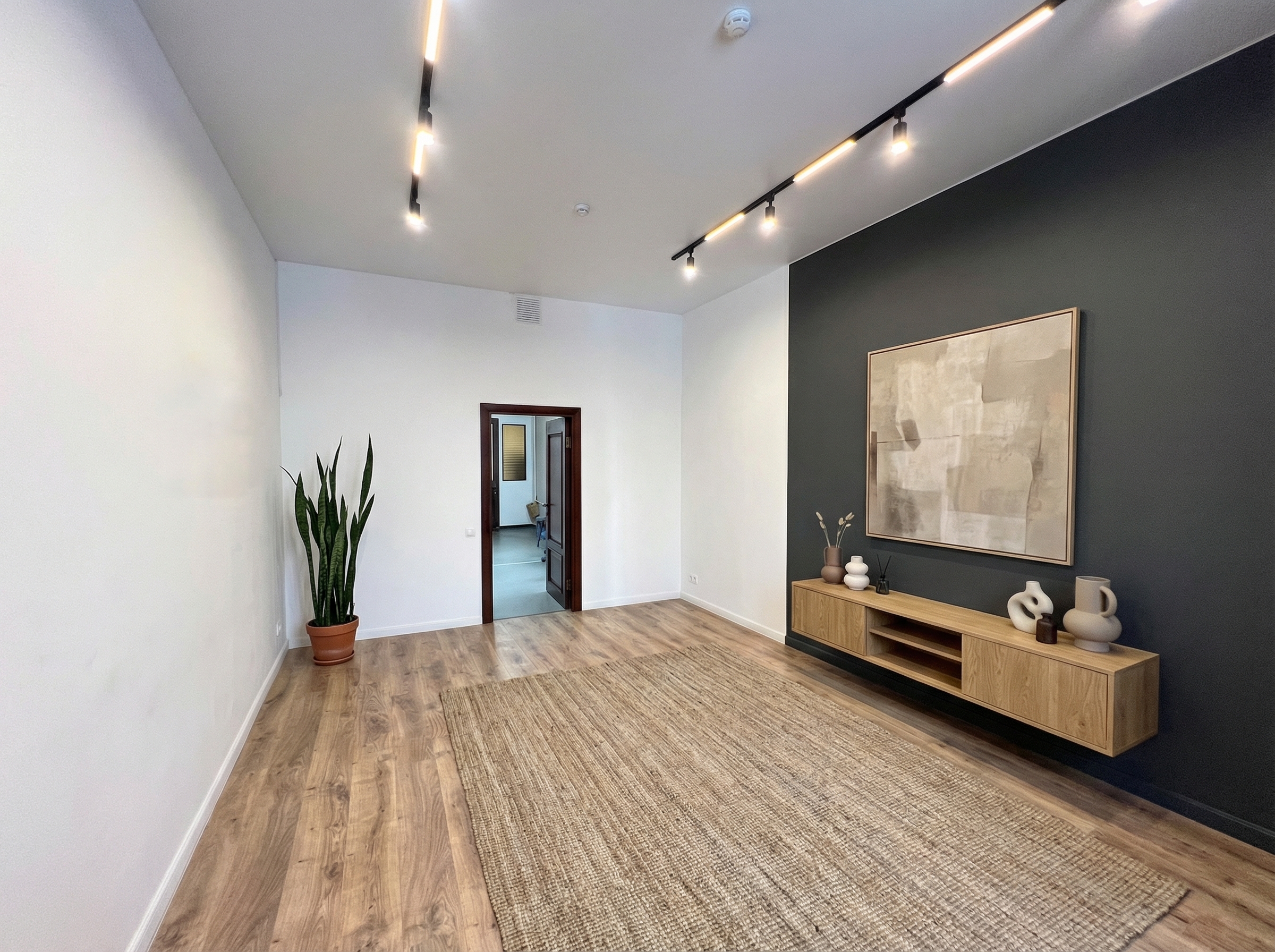 Дизайн гостиной в стиле Минимализм — фото интерьера от нейросети RoomGPT