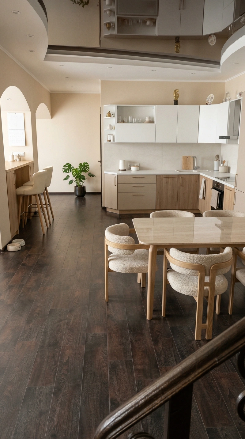 Дизайн гостиной в стиле Сканди — фото интерьера от нейросети RoomGPT