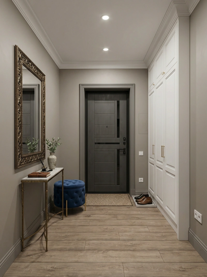 Дизайн интерьера в стиле Классика — Гостиная от нейросети RoomGPT