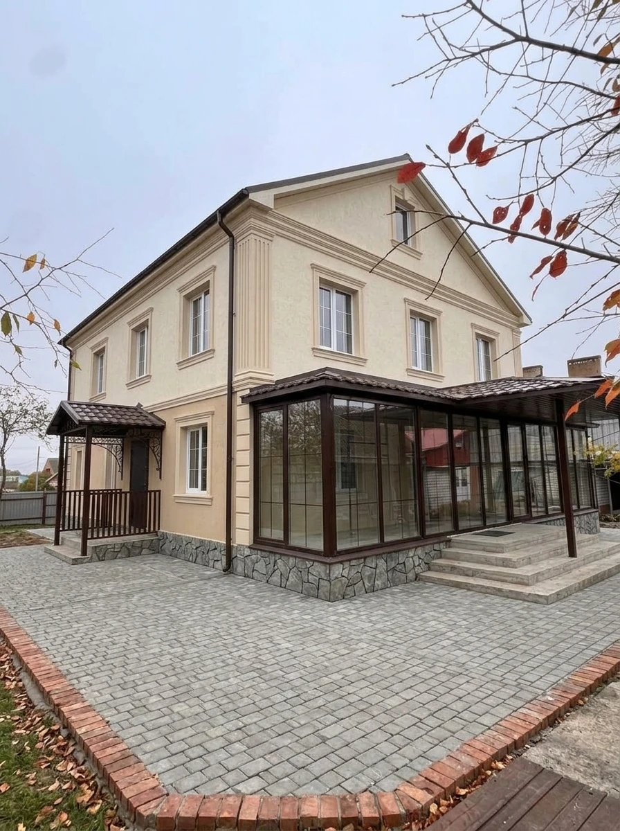 Дизайн фасада в стиле Неоклассика — Фасад от нейросети RoomGPT