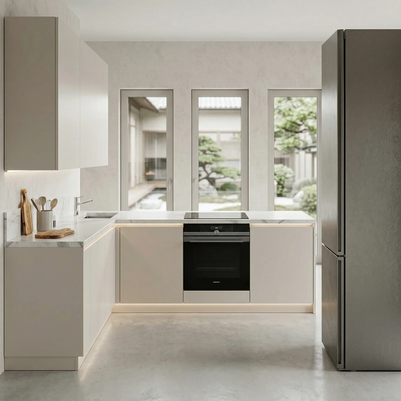 Дизайн кухни в стиле Минимализм — фото интерьера от нейросети RoomGPT