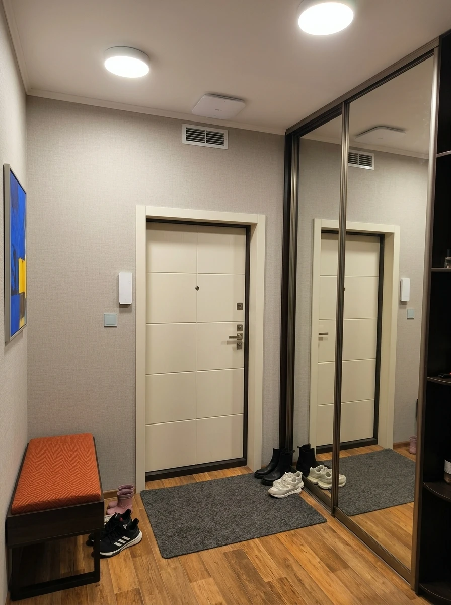 Дизайн прихожей в стиле Минимализм — фото интерьера от нейросети RoomGPT