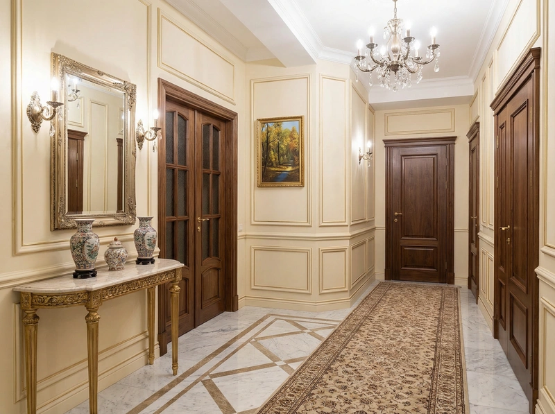 Дизайн интерьера в стиле Классика — Прихожая от нейросети RoomGPT