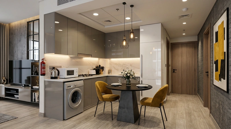 Дизайн интерьера в стиле Лофт — Гостиная от нейросети RoomGPT