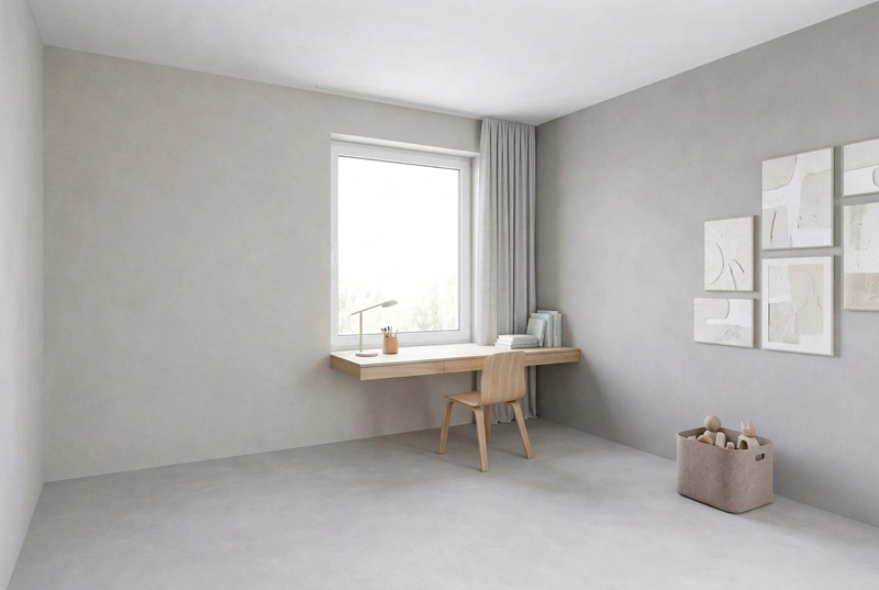 Дизайн детской в стиле Минимализм — фото интерьера от нейросети RoomGPT