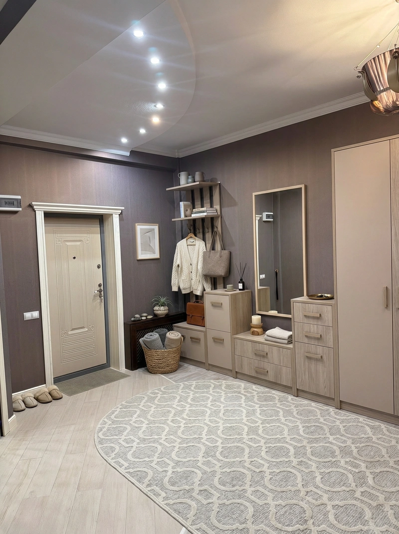 Дизайн интерьера в стиле Хюгге — Прихожая от нейросети RoomGPT