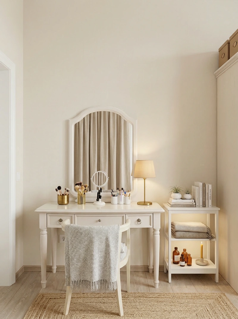 Дизайн спальни в стиле Хюгге — фото интерьера от нейросети RoomGPT