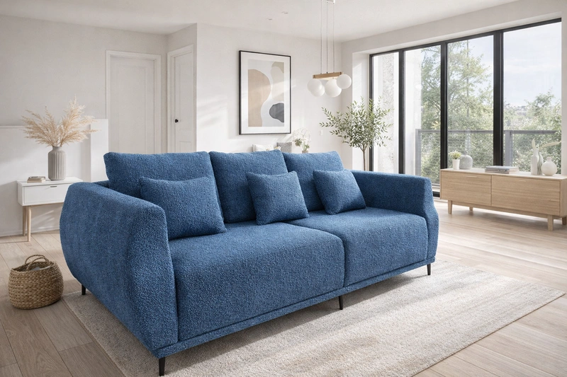 Дизайн интерьера в стиле Сканди — Гостиная от нейросети RoomGPT