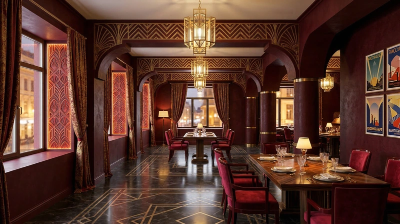 Дизайн гостиной в стиле Эклектика — фото интерьера от нейросети RoomGPT