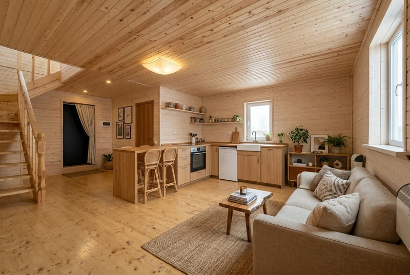 Дизайн кухни в стиле Без стиля — фото интерьера от нейросети RoomGPT