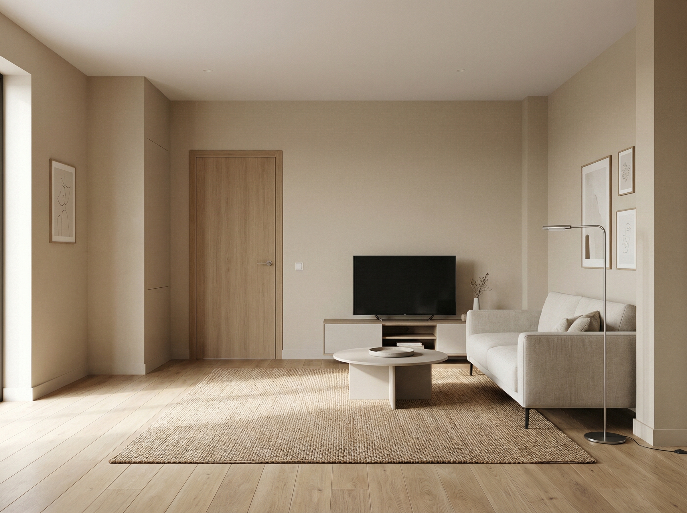 Дизайн гостиной в стиле Минимализм — фото интерьера от нейросети RoomGPT