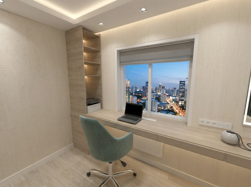 Дизайн спальни в стиле Минимализм — фото интерьера от нейросети RoomGPT