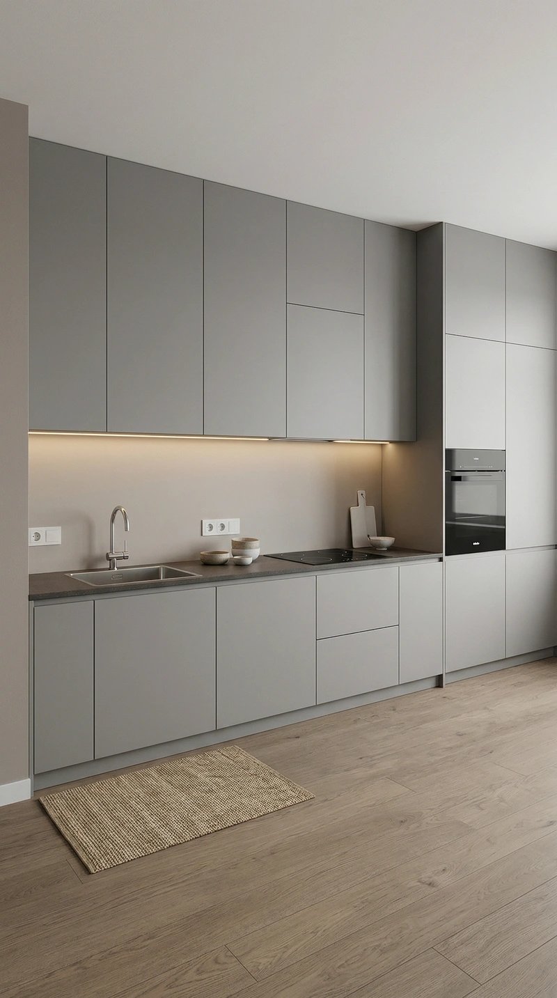 Дизайн кухни в стиле Минимализм — фото интерьера от нейросети RoomGPT