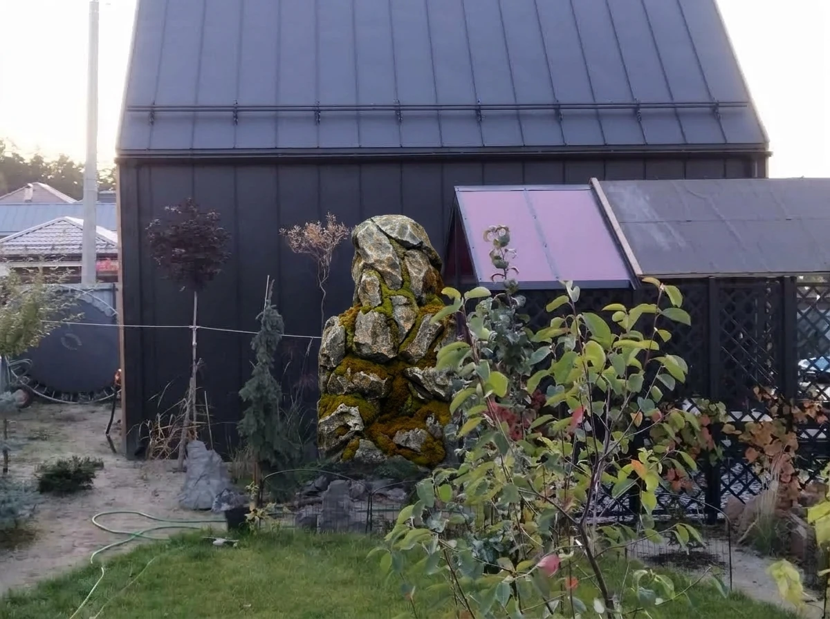 Ландшафтный дизайн в стиле Альпийский — Участок от нейросети RoomGPT