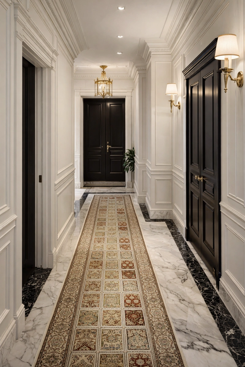 Дизайн интерьера в стиле Классика — Прихожая от нейросети RoomGPT