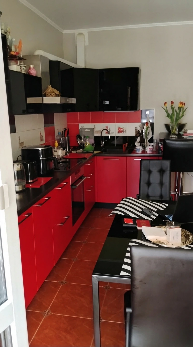 Дизайн интерьера в стиле Минимализм — Кухня от нейросети RoomGPT