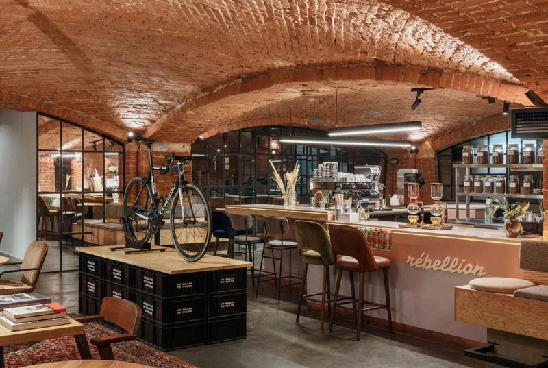 Дизайн гостиной в стиле Эклектика — фото интерьера от нейросети RoomGPT