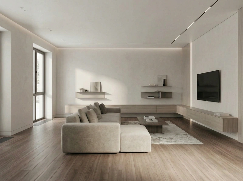 Дизайн гостиной в стиле Без стиля — фото интерьера от нейросети RoomGPT