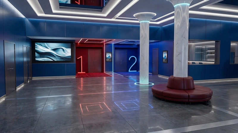 Дизайн гостиной в стиле Контемпорари — фото интерьера от нейросети RoomGPT