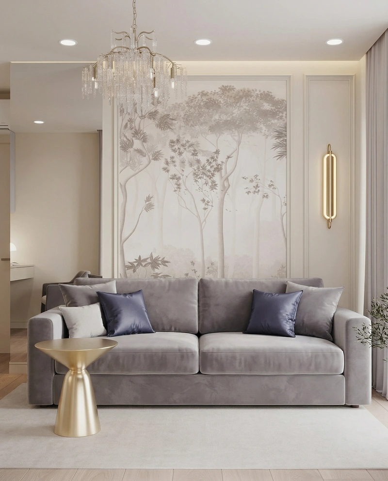 Дизайн интерьера в стиле Классика — Кабинет от нейросети RoomGPT