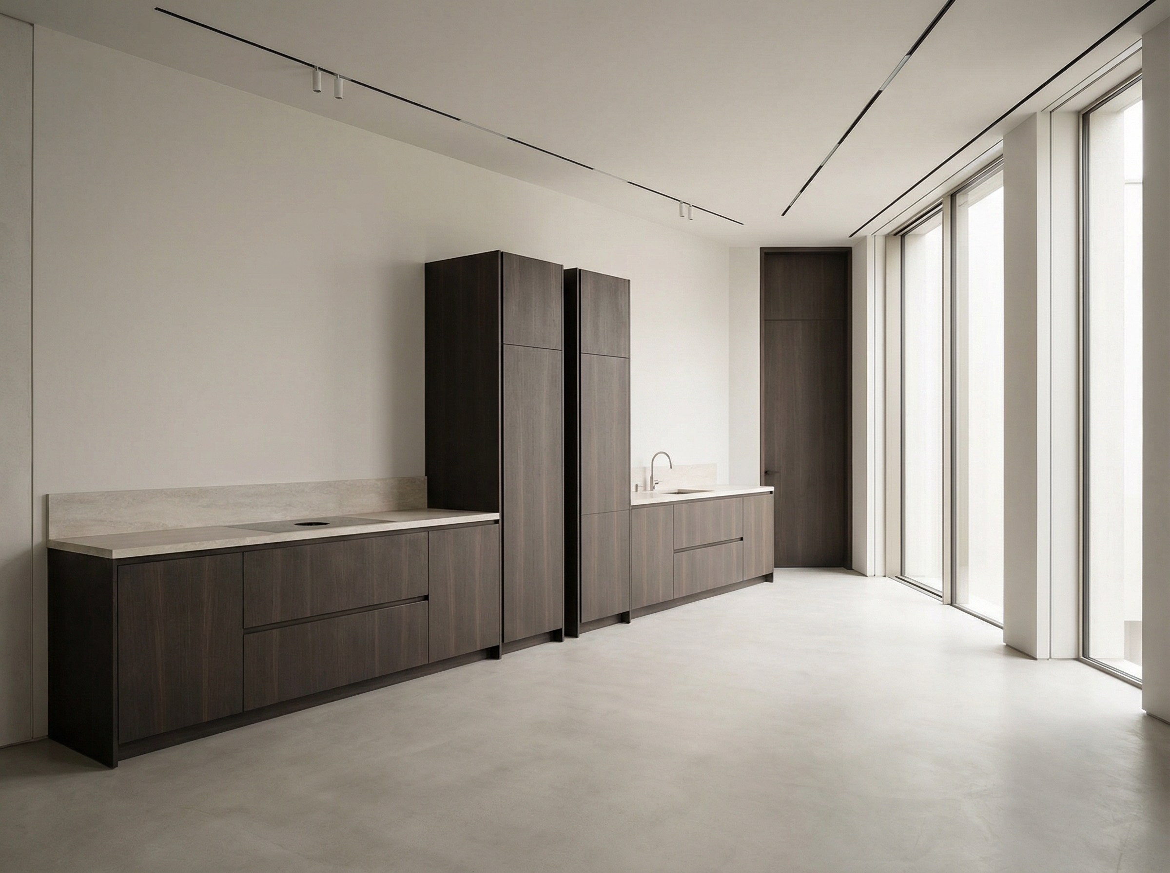 Дизайн кухни в стиле Минимализм — фото интерьера от нейросети RoomGPT