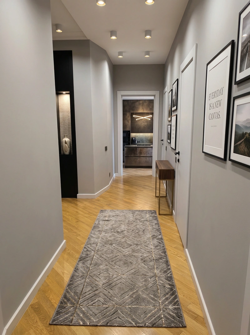 Дизайн интерьера в стиле Контемпорари — Прихожая от нейросети RoomGPT