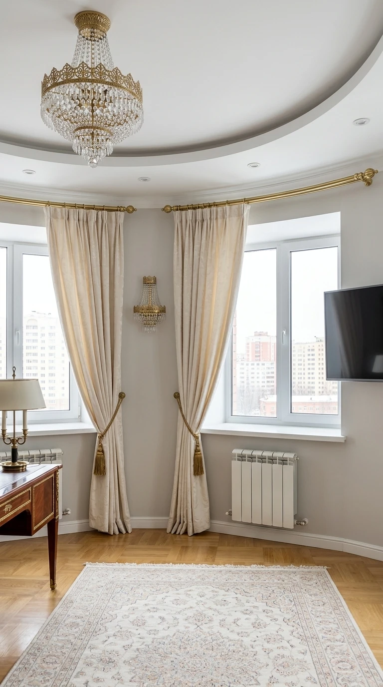 Дизайн кабинета в стиле Неоклассика — фото интерьера от нейросети RoomGPT