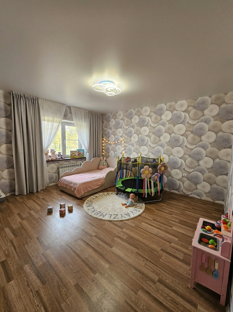 Дизайн детской в стиле Без стиля — фото интерьера от нейросети RoomGPT