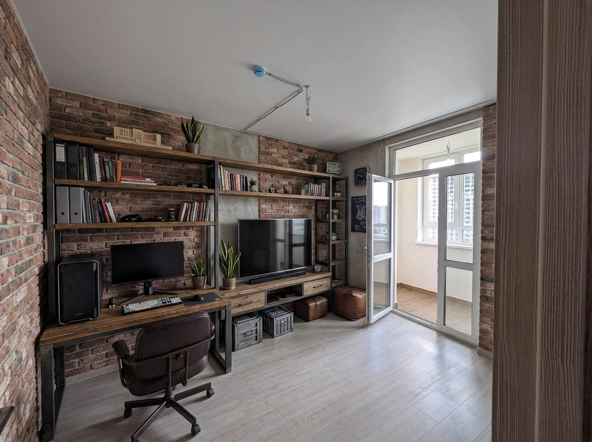 Дизайн интерьера в стиле Лофт — Другое от нейросети RoomGPT