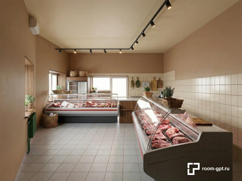 Дизайн интерьера в стиле Хюгге — Гостиная от нейросети RoomGPT