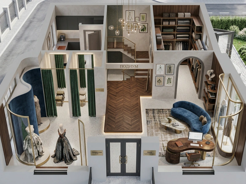 Дизайн гостиной в стиле Эклектика — фото интерьера от нейросети RoomGPT