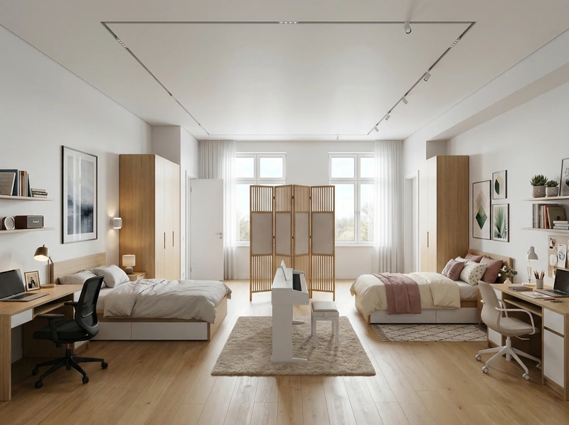 Дизайн детской в стиле Минимализм — фото интерьера от нейросети RoomGPT