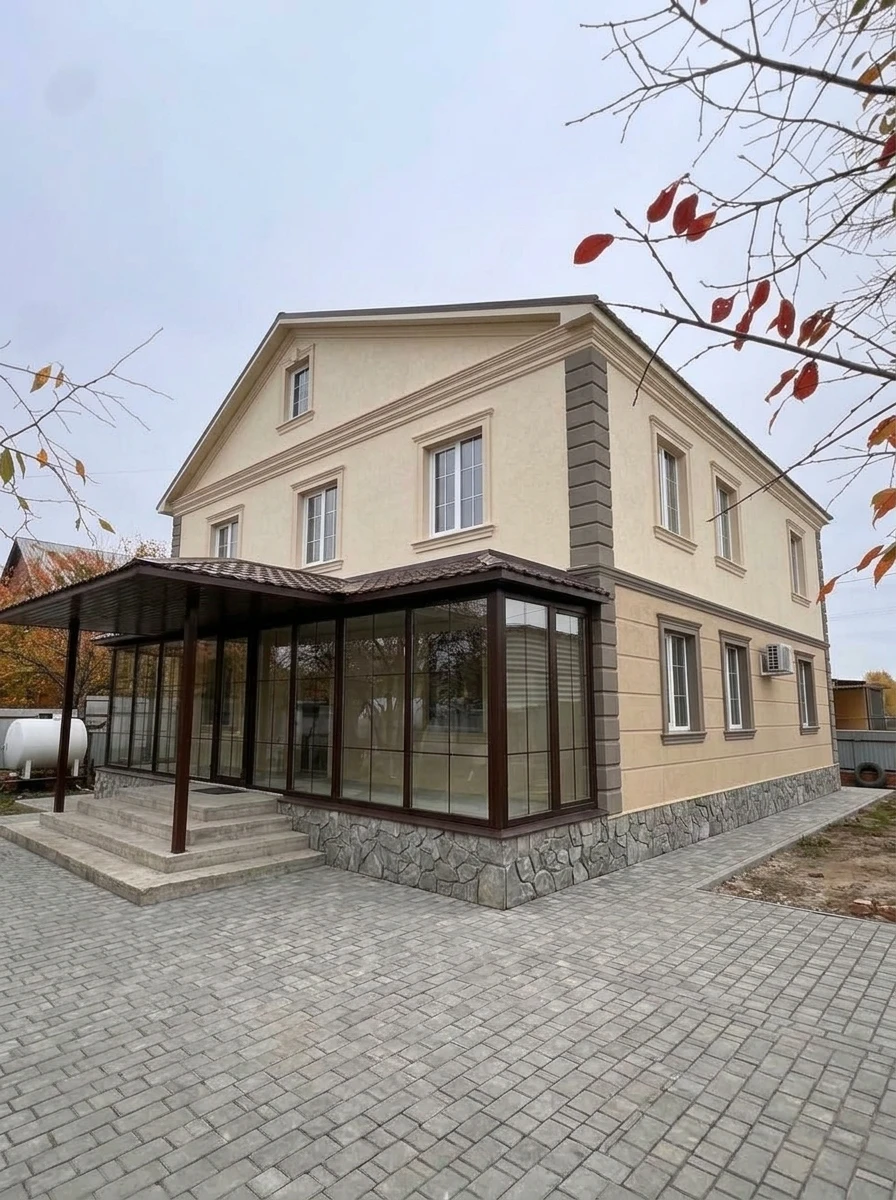 Дизайн фасада в стиле Неоклассика — Фасад от нейросети RoomGPT