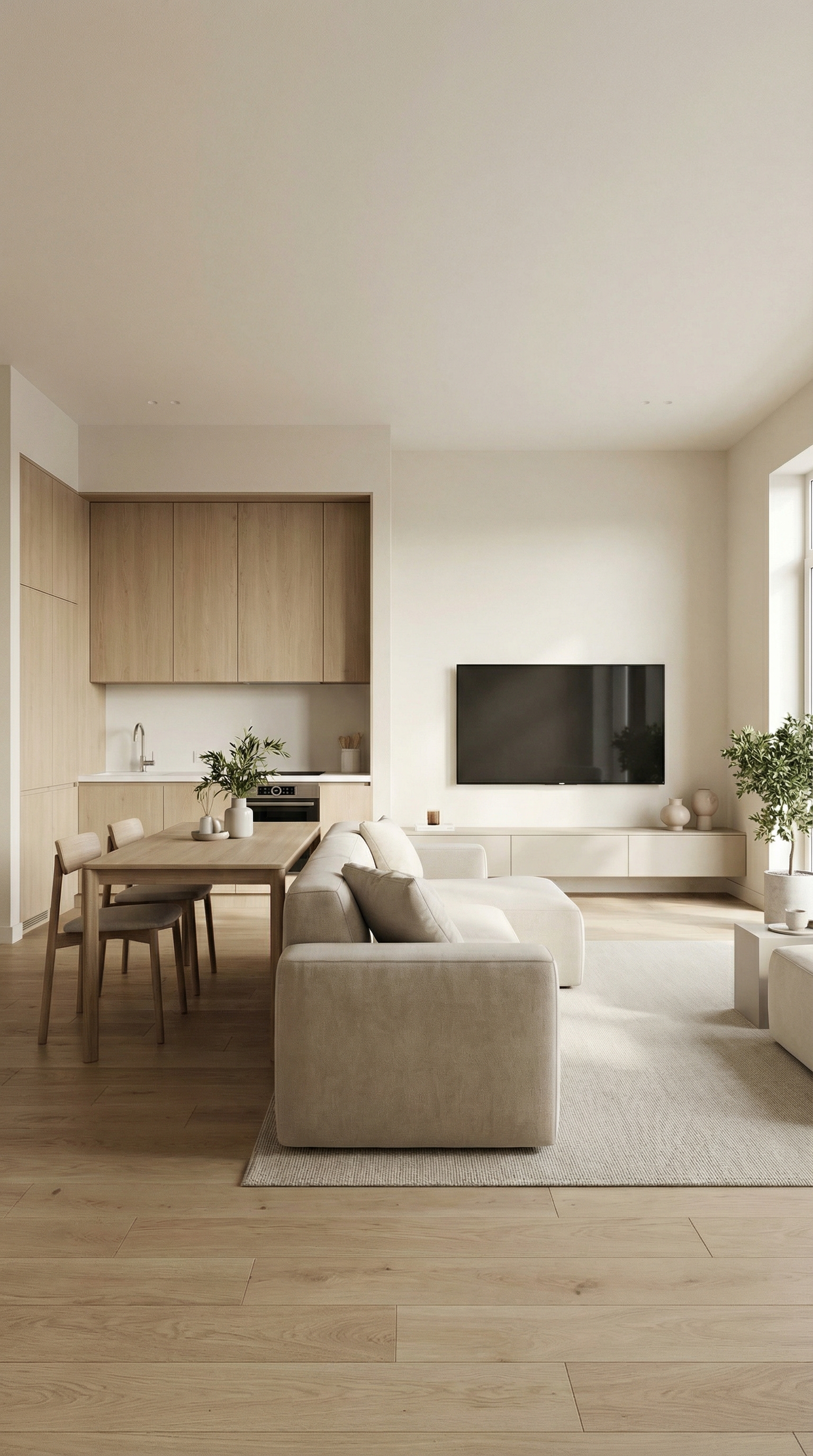 Дизайн гостиной в стиле Минимализм — фото интерьера от нейросети RoomGPT