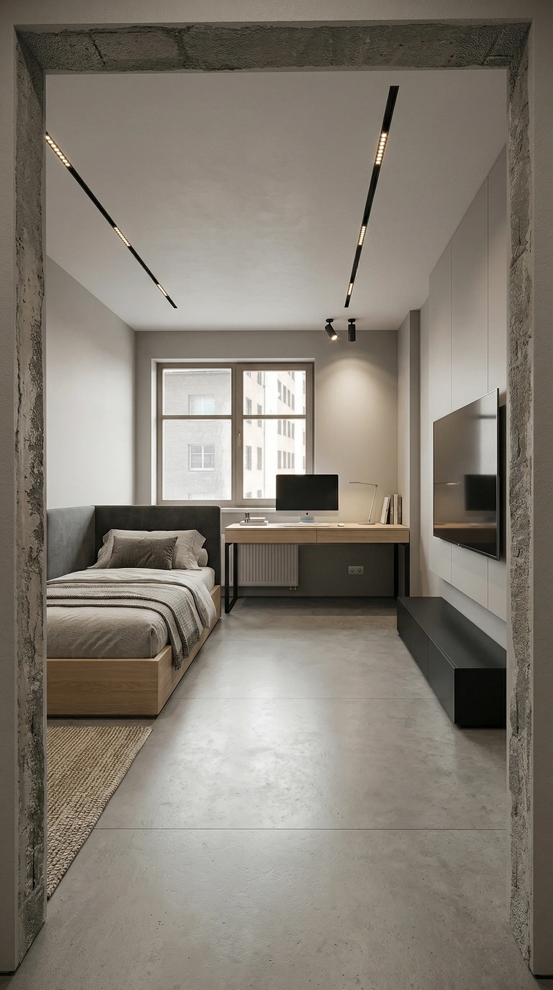 Дизайн детской в стиле Минимализм — фото интерьера от нейросети RoomGPT