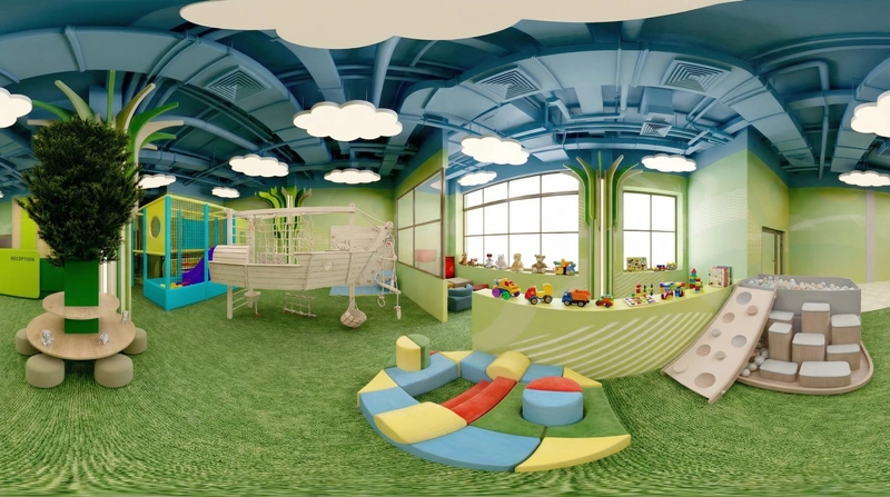 Дизайн детской в стиле Без стиля — фото интерьера от нейросети RoomGPT