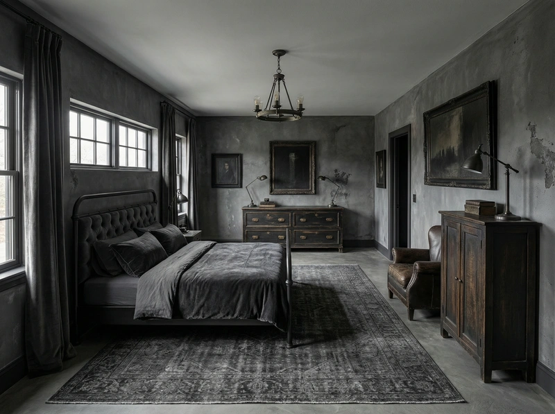 Дизайн интерьера в стиле Классика — Спальня от нейросети RoomGPT