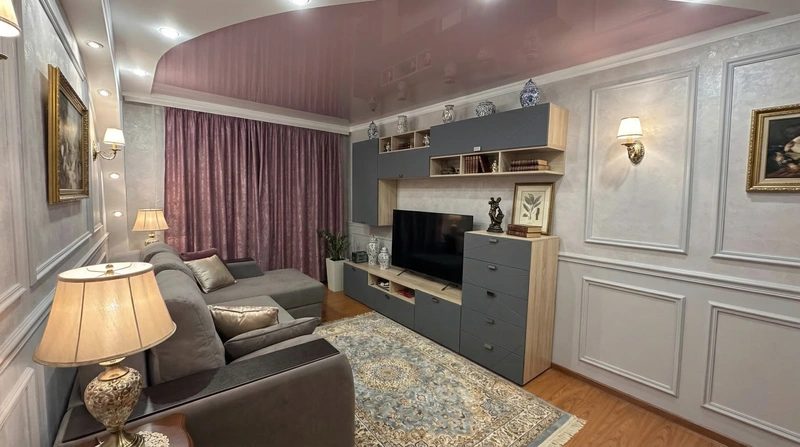 Дизайн интерьера в стиле Классика — Гостиная от нейросети RoomGPT