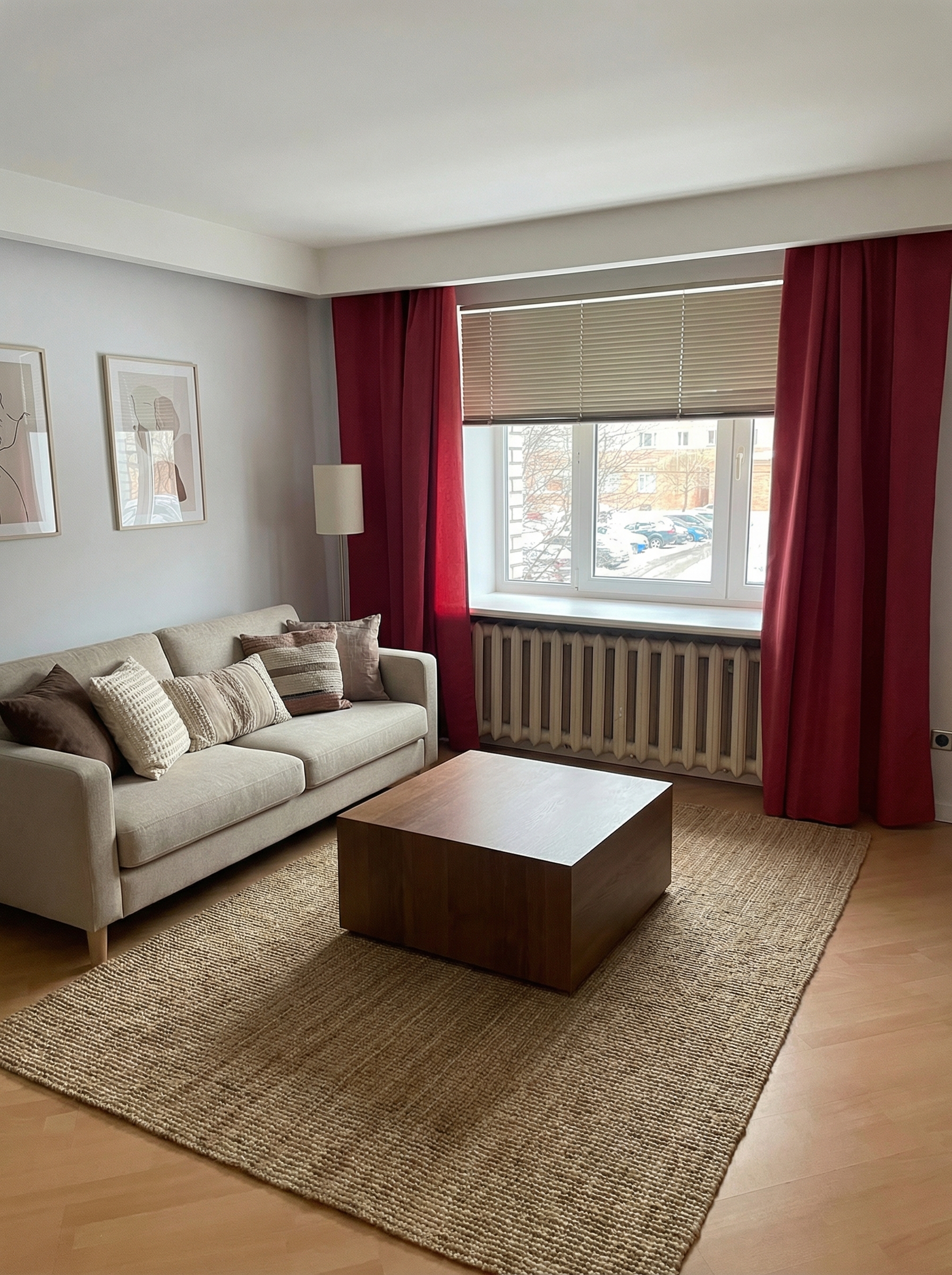 Дизайн гостиной в стиле Минимализм — фото интерьера от нейросети RoomGPT