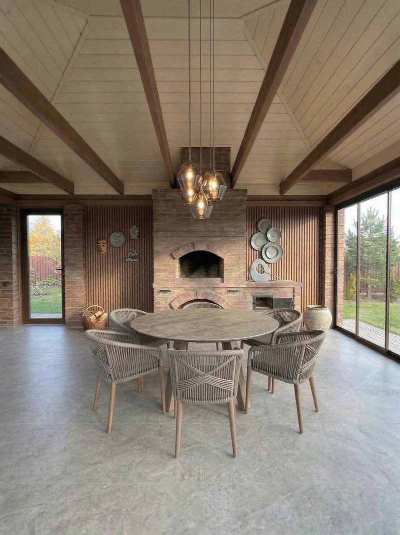 Дизайн гостиной в стиле Без стиля — фото интерьера от нейросети RoomGPT