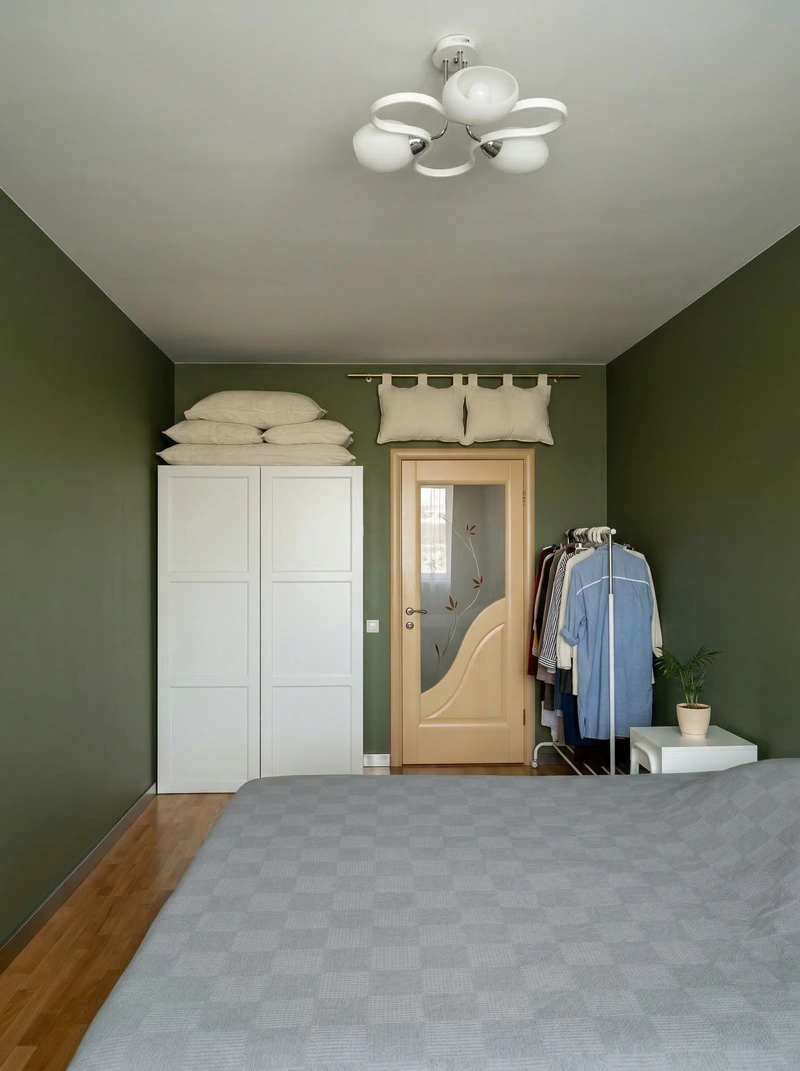 Дизайн интерьера в стиле Минимализм — Спальня от нейросети RoomGPT