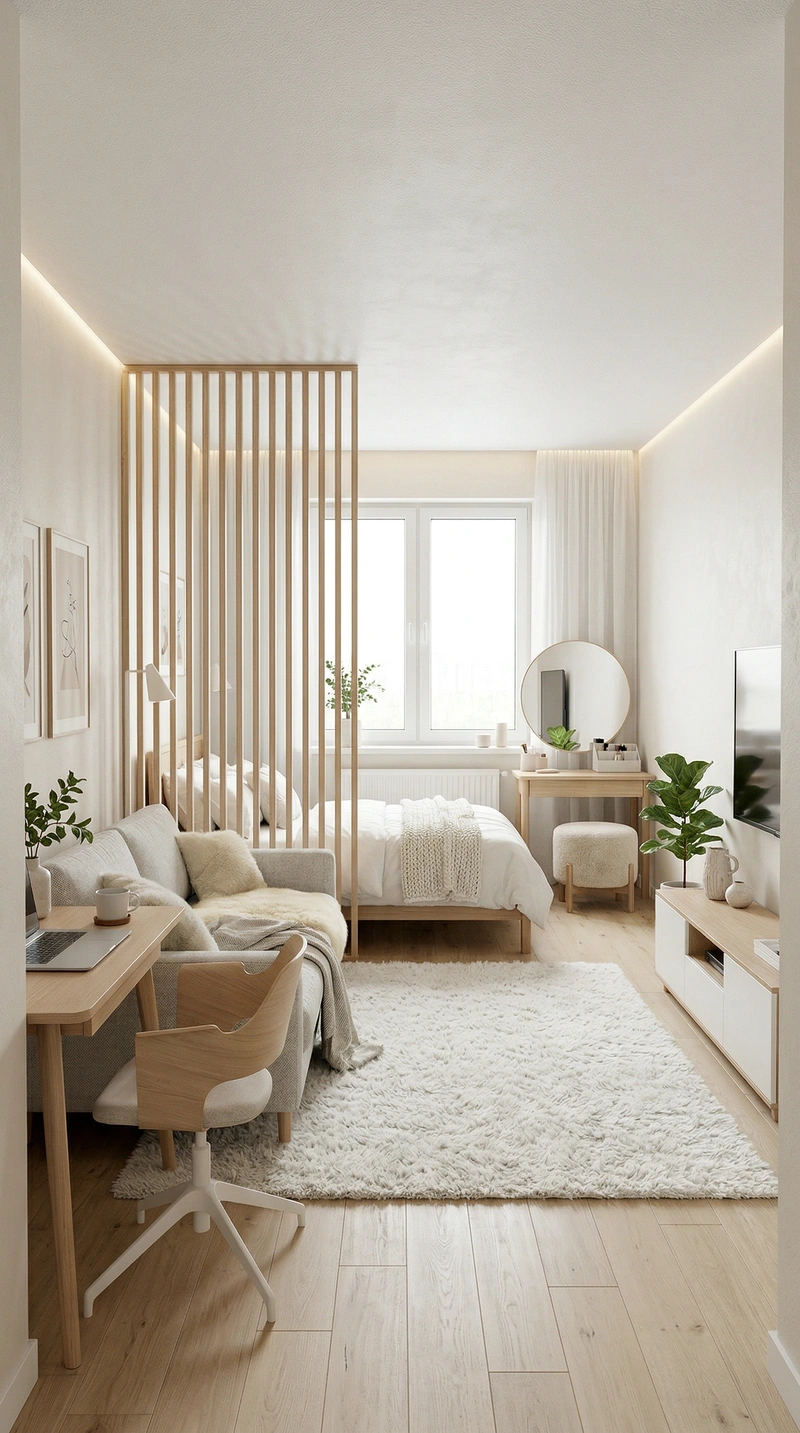 Дизайн интерьера в стиле Хюгге — Гостиная от нейросети RoomGPT