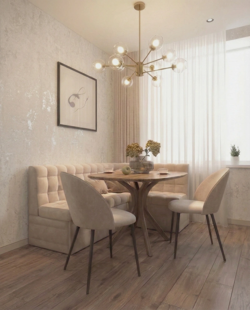 Дизайн кухни в стиле Минимализм — фото интерьера от нейросети RoomGPT