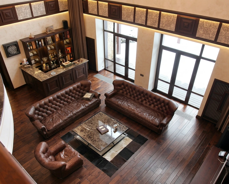 Дизайн гостиной в стиле Классика — фото интерьера от нейросети RoomGPT