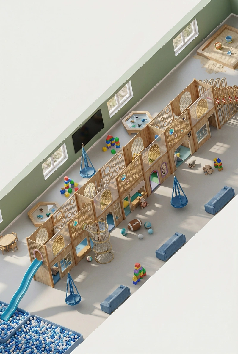 Дизайн детской в стиле Без стиля — фото интерьера от нейросети RoomGPT