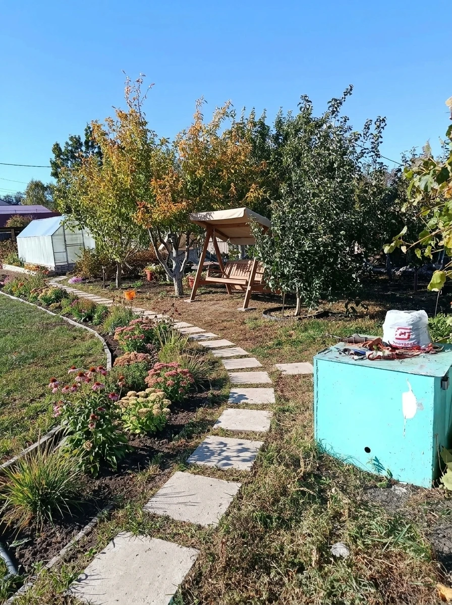Дизайн участка в стиле Без стиля — фото от нейросети RoomGPT